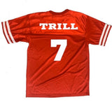 Forever Trill Red Football Jersey